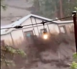 New Mexico Floods House Washed Away in Ruidoso Viral Video