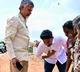 Nara Lokesh Bows to Chandrababu Naidu Blessing