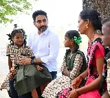 Nara Lokesh Interacts with Students and Parents in Puttaparthi