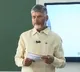 Chandrababu Naidu becomes teacher at Puttaparthi school