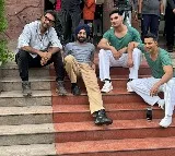 Ahan Shetty wraps up a shooting schedule for ‘Border 2’ with his brothers Diljit Dosanjh and Varun Dhawan