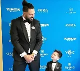 Yuvraj Singh Spotted with Son Orion at Event