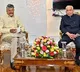 Andhra CM Chandrababu Naidu calls on Governor at Raj Bhavan in Vijayawada