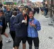 Milind Soman completes the Tromso midnight half marathon in Norway with wife Ankita Konwar
