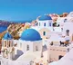 Santorini Why are all the roofs blue on this island