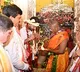 Lashkar Bonalu: Telangana CM offers silk robes to Goddess Ujjaini Mahankali