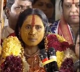 Swarnalathas Rangam Mahankalis Message at Bonalu
