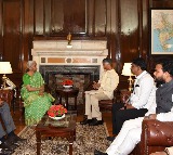 Chandrababu Naidu Meets Finance Minister Nirmala Sitharaman