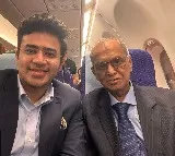 Narayana Murthy says only Narendra Modi works 100 hours MP Tejasvi Surya