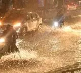 Hyderabad Rains Heavy Rain Causes Waterlogging in Several Areas