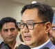 Union Minister Kiren Rijiju to chair all-party meeting today ahead of monsoon session