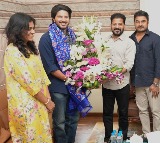 Dulquer Salmaan meets Telangana CM to thank him for the Gaddar Telangana State Film Award