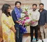 Dulquer Salmaan meets Telangana CM to thank him for the Gaddar Telangana State Film Award