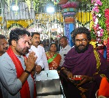 Kishan Reddy Visits Amberpet Mahakali Temple for Bonalu Festival