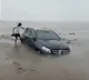 Mercedes Benz Car Stuck on Dumas Beach Gujarat
