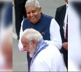 Wishing him good health PM Modi on Jagdeep Dhankhars resignation