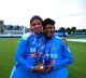 Harmanpreet shares POTM award with Kranti Gaud for series winning six-fer against England