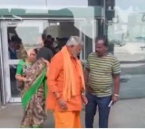 Kollikuppi Srinivasarao Meets Peddireddy at Renigunta Airport