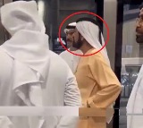 Sheikh Mohammed bin Rashid Al Maktoum Travels on Dubai Tram
