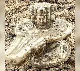 Panchmukhi Shivalinga Found While Digging Pond in UP