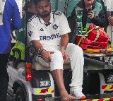 4th Test: Pant taken for scans after leaving the field due to right foot injury
