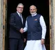 Narendra Modi consoles Hindi translator during UK PM speech