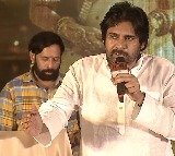 Pawan Kalyan at Hari Hara Veera Mallu Success Meet in Hyderabad