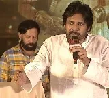Pawan Kalyan at Hari Hara Veera Mallu Success Meet in Hyderabad