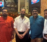 Kerala Rajya Sabha members welcome Kamal Haasan in their midst