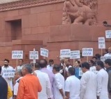 Monsoon Session: NDA protests Islamic cleric's remarks on Dimple Yadav, INDIA bloc rallies against SIR