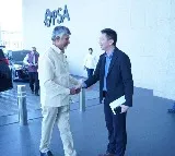 Chandrababu Naidu Visits Tuas Port in Singapore