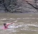 Bhatinda Waterfall Family Swept Away While Taking Selfie