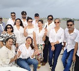 South Indian film celebrities from the nineties have a fun-filled reunion at Goa!