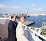 Chandrababu Naidu Visits Jurong Island in Singapore