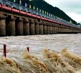 Prakasam Barrage Flood Alert in Vijayawada