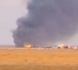 F 35 Fighter Jet Crashes in California US Navy Pilot Ejects