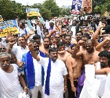 Madiga organisations protest against Karnataka's Congress govt over reservation