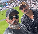 KL Rahul’s in-laws, Suniel Shetty, Ahan Shetty celebrate team India’s win straight from Oval stadium