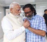 PM Modi consoles Hemant Soren on Shibu Sorens death