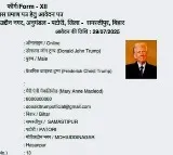 Donald Trump Residence Certificate Application Filed in Bihar