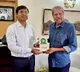 Legendary cricketer Kapil Dev meets Dilip Tirkey, lauds rise of Indian hockey talent