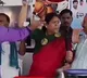 BRS MLA Kova Laxmi Attacks Congress Leader With Water Bottle