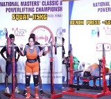 Pragathi wins gold medal in powerlifting championship