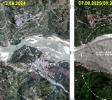Uttarkashi Flood Rescue with ISRO Satellite Images