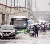 IMD issues rain alert for Delhi as heavy downpour disrupts flights, traffic