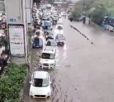 Hyderabad Rains Flood City Again Disrupting Traffic