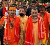 FIR Filed Against BJP MPs Nishikant Dubey Manoj Tiwari for Temple Entry