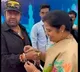 Purandeswari ties Rakhi to her brother Balakrishna