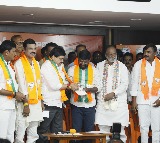 Former BRS MLA Guvvala Balaraju joins BJP