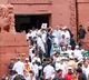 INDIA bloc stages protest march to ECI over 'vote theft' allegations, Akhilesh Yadav jumps barricade